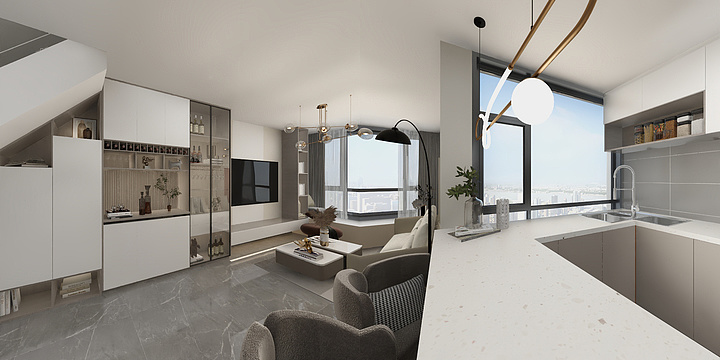 易家改造-公寓4.5米-装修设计方案