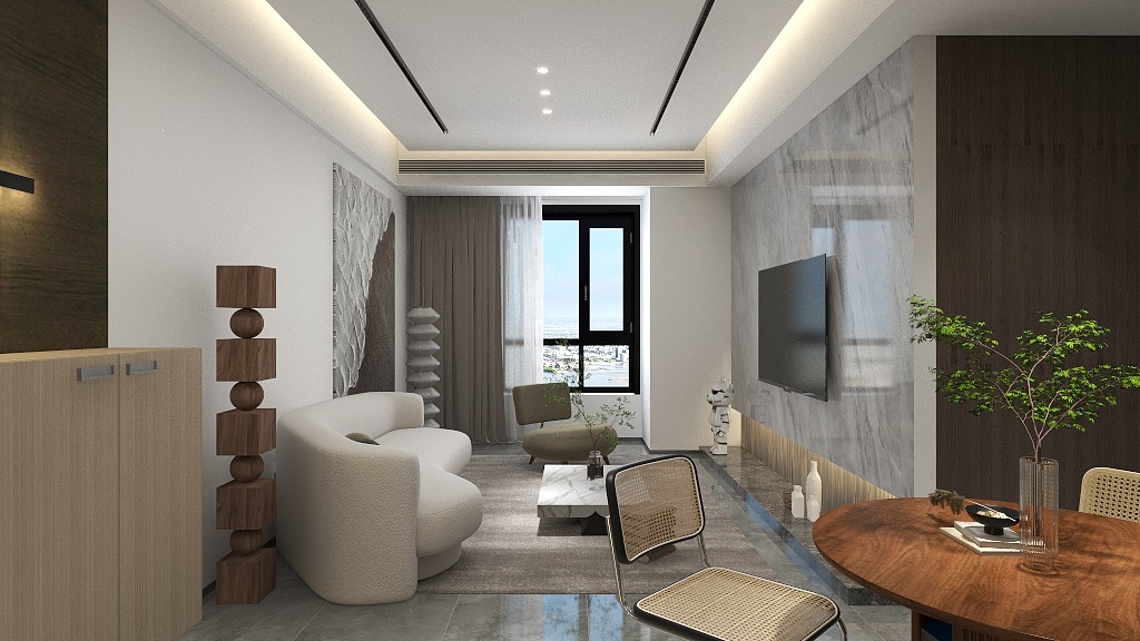 向炳全|室内设计-王总公寓-装修设计方案