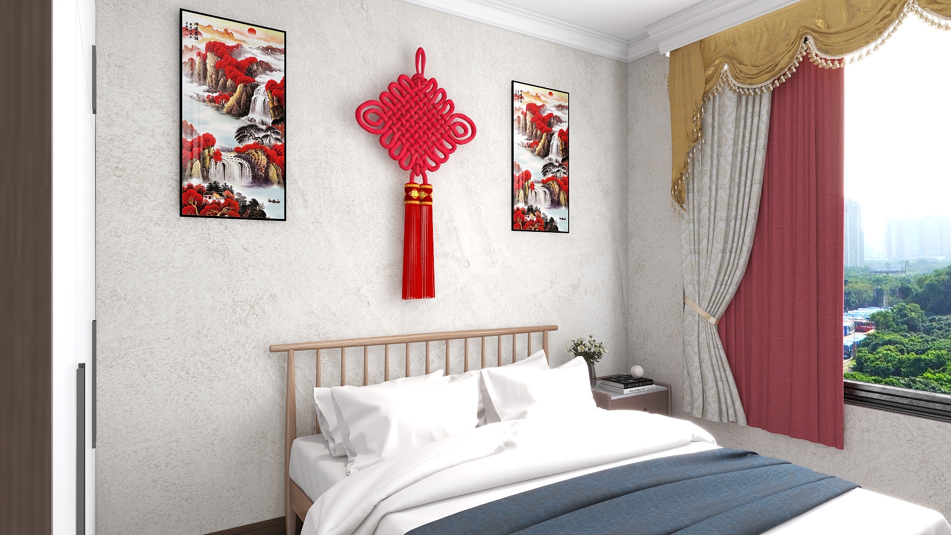 流星雨设计工作室-瑞和园89.50㎡B户型3室2厅1卫-副本-装修设计方案