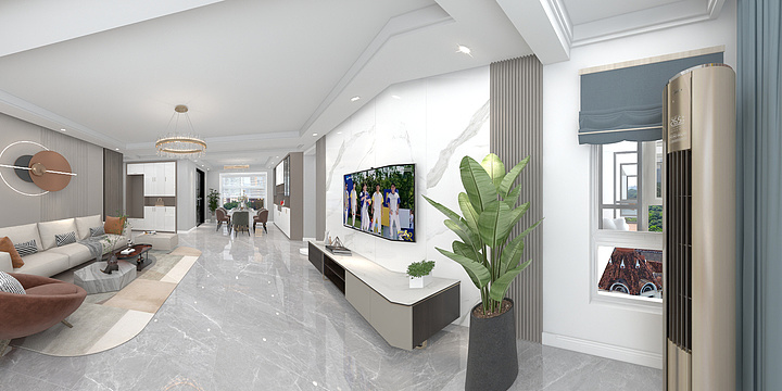 元素空间设计Yan-中南雅苑52-1-501.dwg-装修设计方案