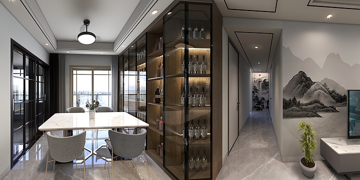 尚百年装饰设计-宏益公园里-装修设计方案