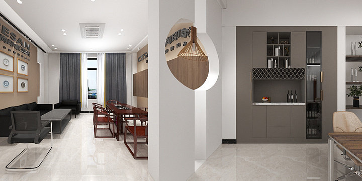 黄华莲-泰安苑办公室.dwg-装修设计方案