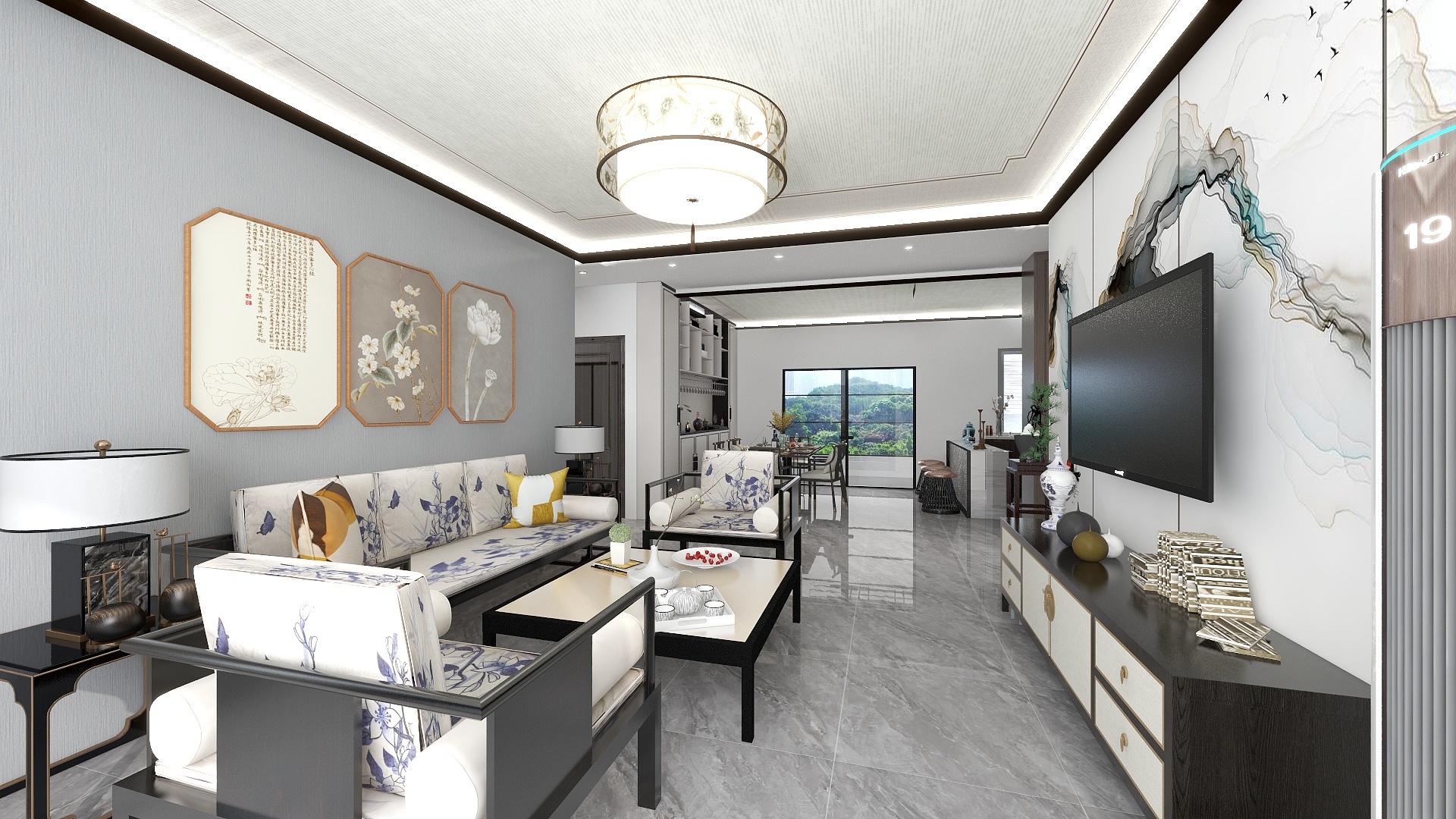 천옌밍-未知161㎡4室装修效果图