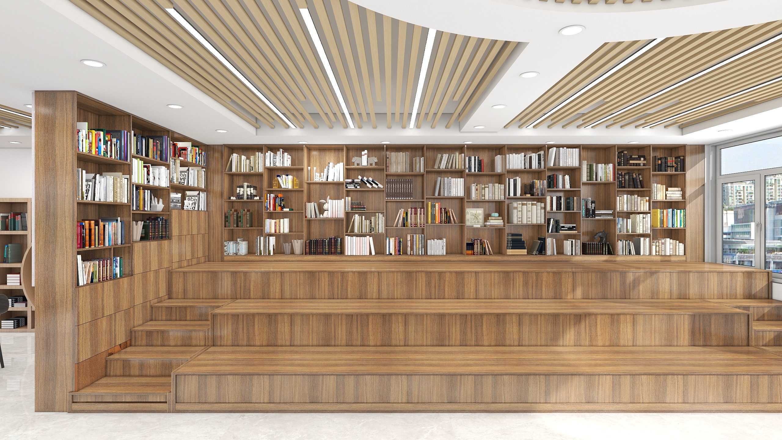 大数据帮你-图文并茂-图书馆-装修设计方案