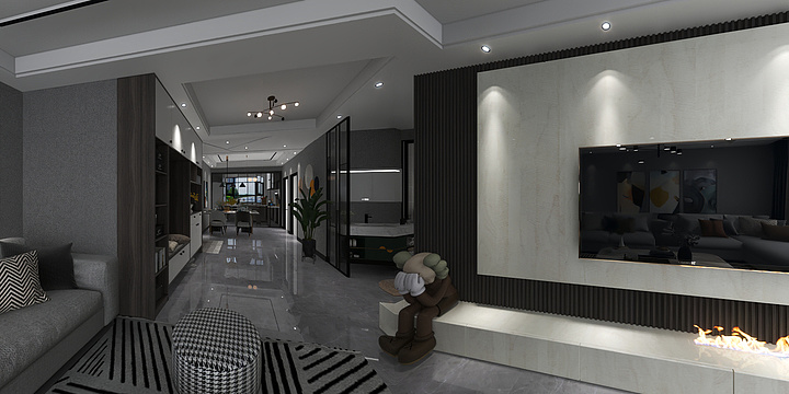 银领设计-时代帝景13-2-1701.dw-装修设计方案