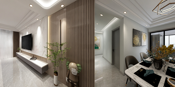 小脚丫wKKi-华阳佳苑.dwg-副本-装修设计方案