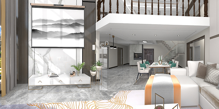 2层别墅户型-装修设计方案