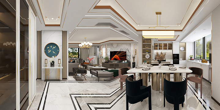 兴盛腾诺装饰小周高-凤凰星语汪美女雅居最终版  换客厅大砖.dwg---副本-装修设计方案