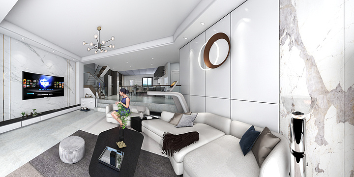 民宿设计阿东-风情小镇三层别墅设计-装修设计方案