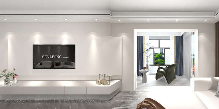 老丁家总管-山水新城-装修设计方案