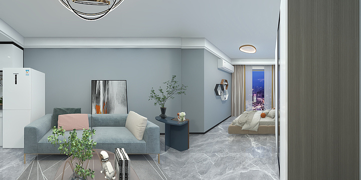 WPLANET-厘克空间中港cc-1-59㎡-装修设计方案