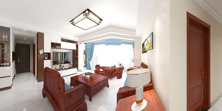 卢树兵-白鹭北城1-2-1301设计图.-装修设计方案