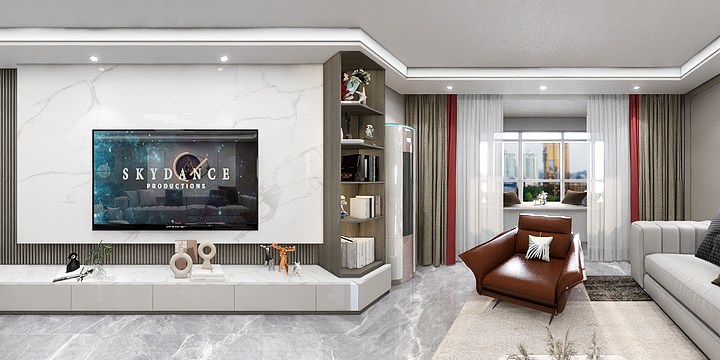 玉山·吐尔地-凯撒KTV对面9#1-1201.-装修设计方案