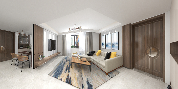 长水画廊-秀水佳苑.dwg-装修设计方案