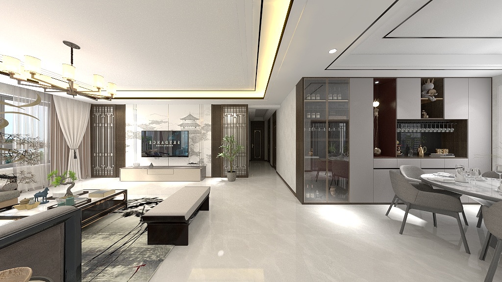 墨蓝ZY-定西关川景湾-装修设计方案