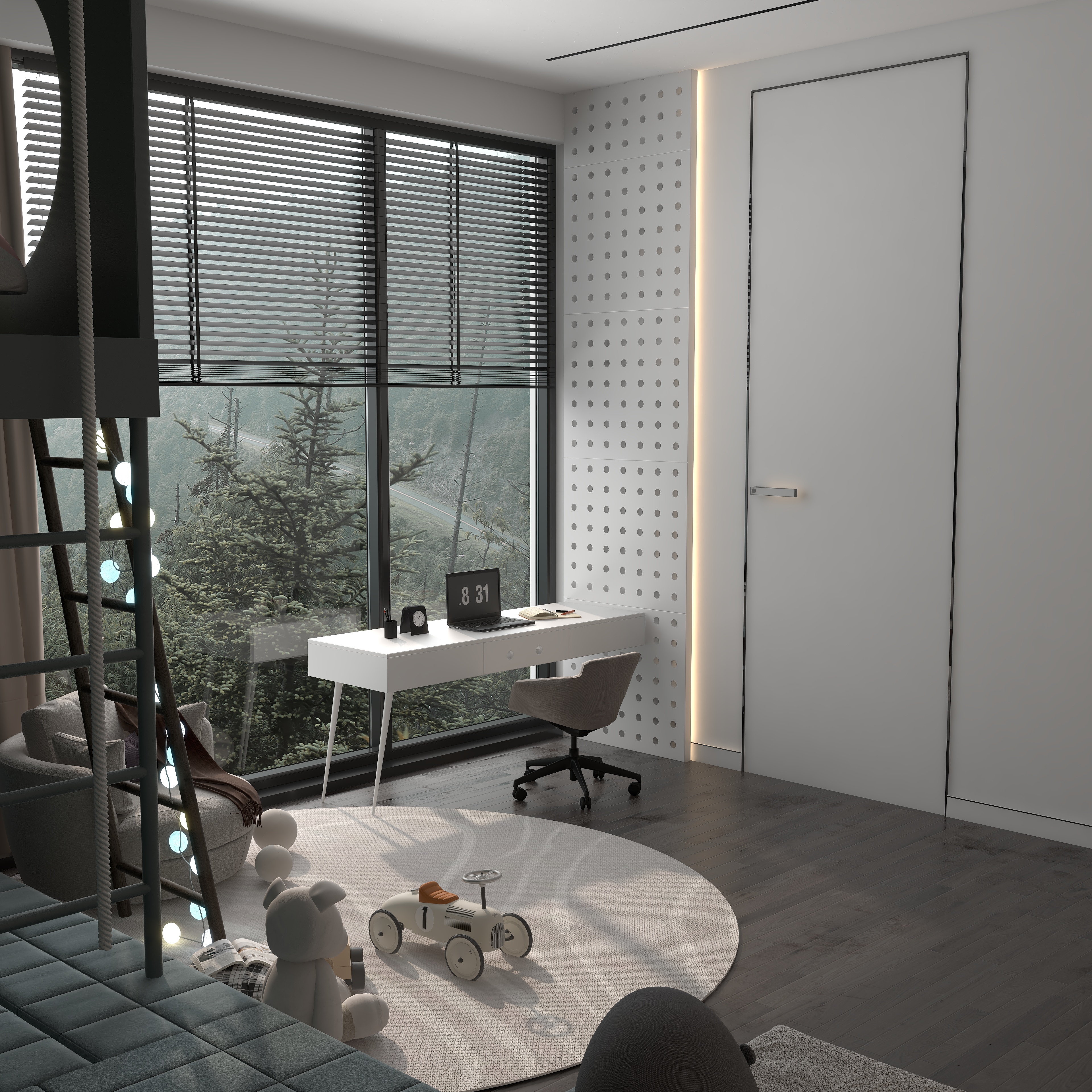 ZI室内设计工作室-儿童房-装修设计方案