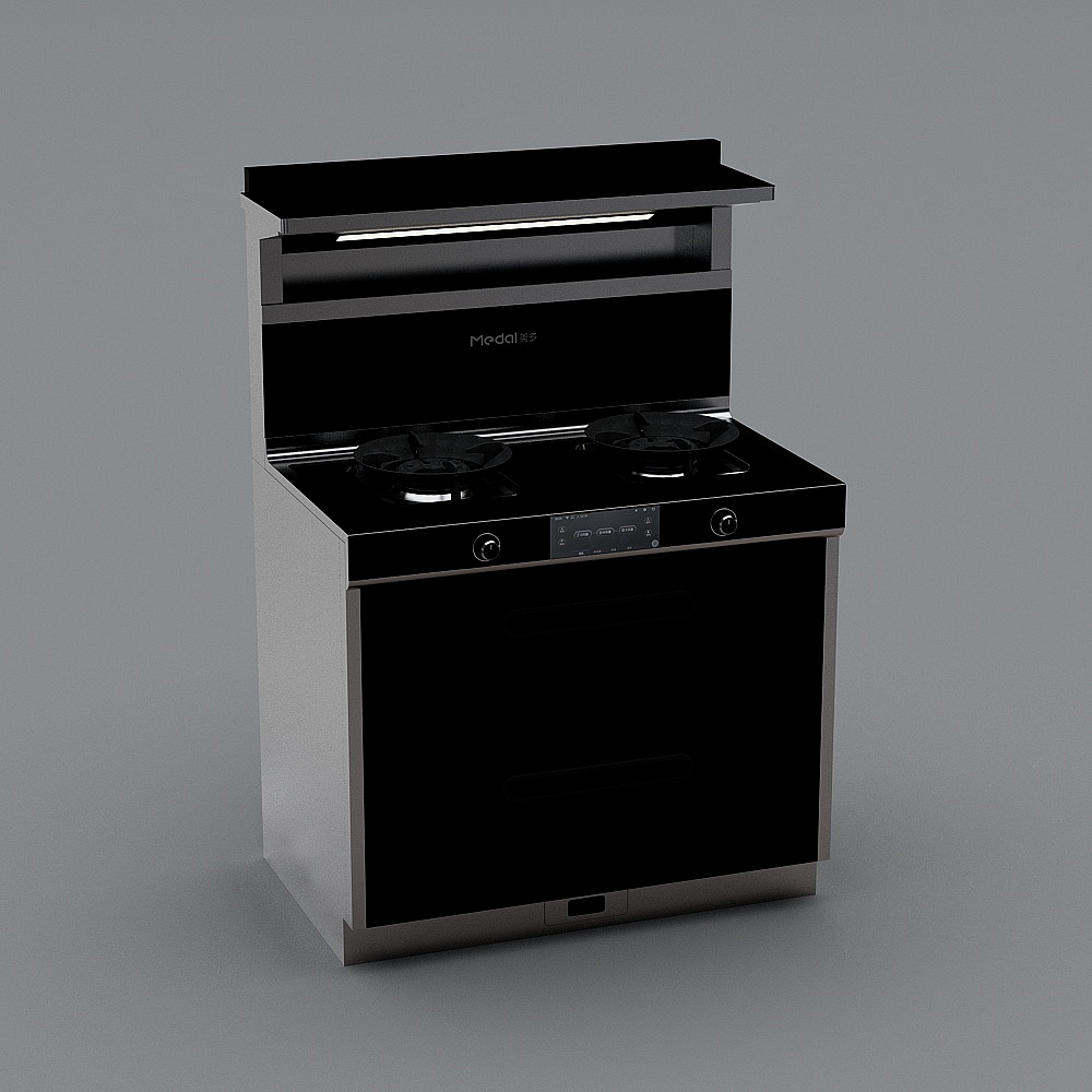 集成灶-美多-#E2#3D模型