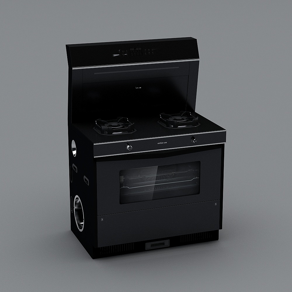 S5-(烤箱集成灶)3D模型
