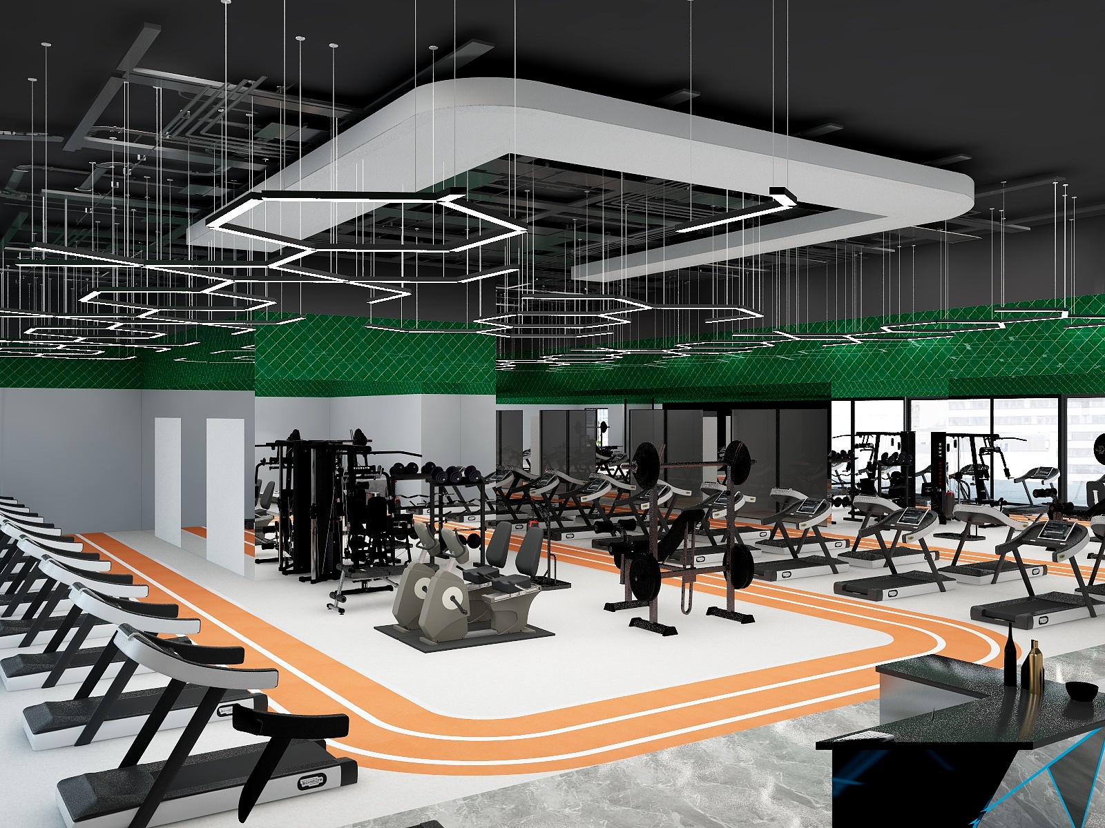 divinern-小型健身房-装修设计方案