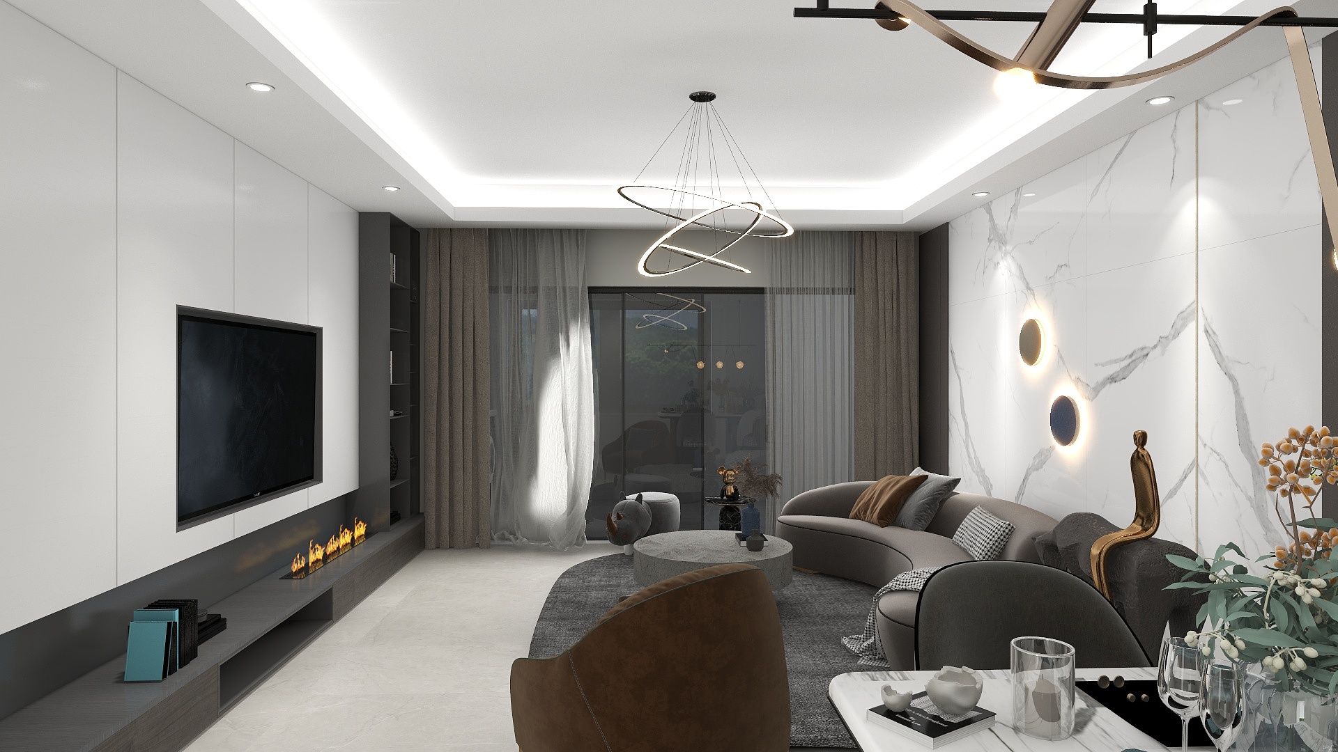 zry11-55㎡两厅现代简约轻奢-装修设计方案