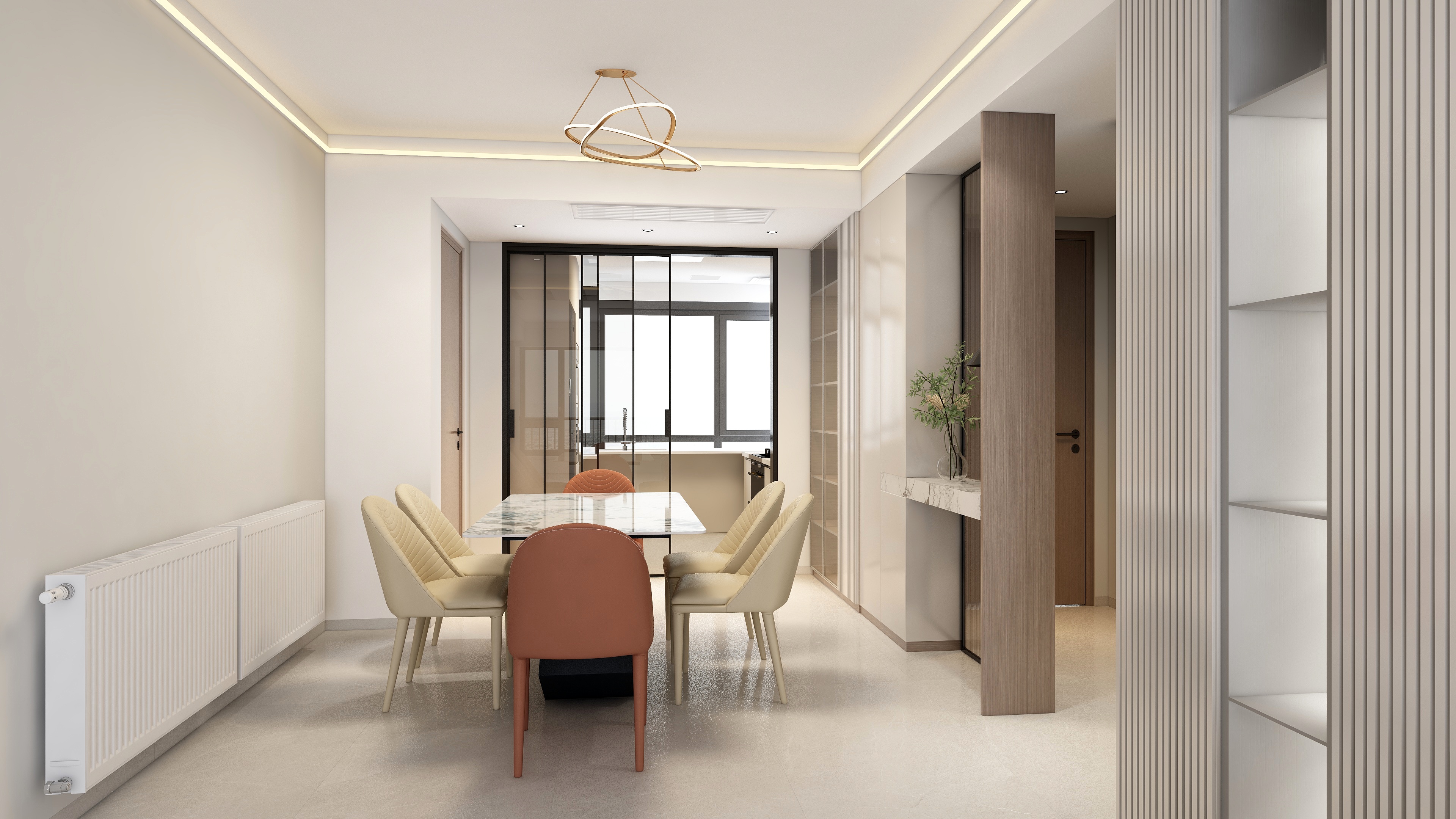 岳阳市晚安全案整装-中梁·首府-装修设计方案