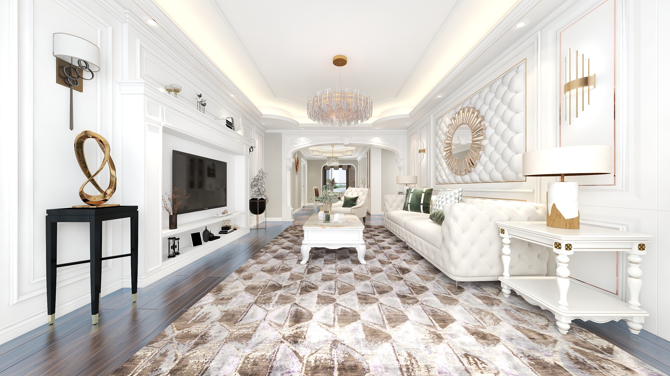 周腾飞-简欧装修效果图