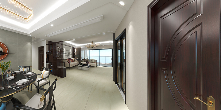 何仁军-刘庆兰长江大院7-1-901-装修设计方案