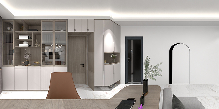 奔三的小青年-瑞和园89.50㎡B户型3室2厅1卫-装修设计方案