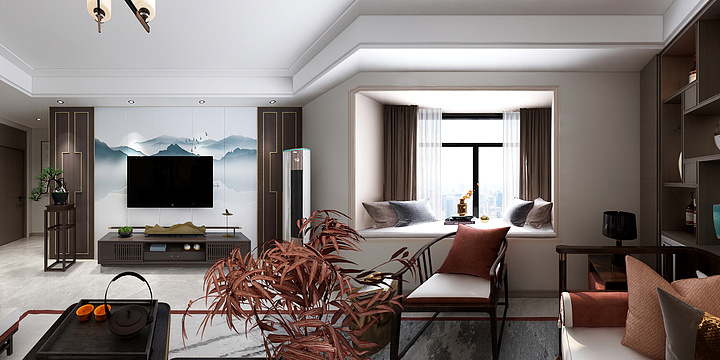 南阳积木家装修-和顺劝学里.dwg-装修设计方案