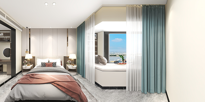 设计师梁晨-三室-副本-装修设计方案