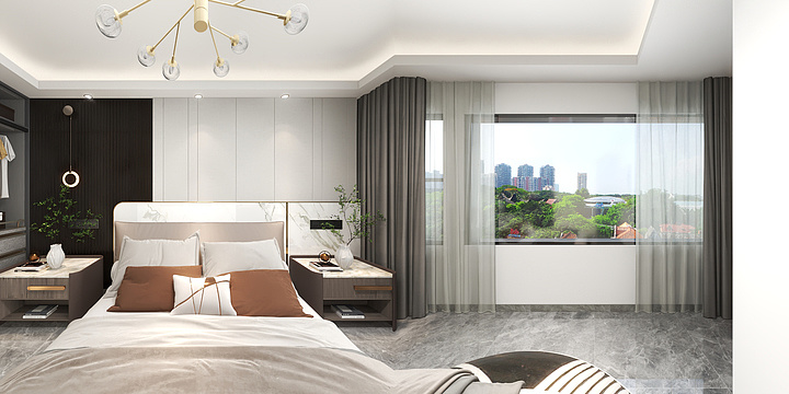 HUITU888-三楼.dwg-装修设计方案