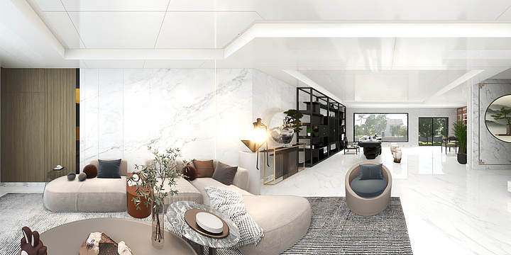 HUITU888-二楼.dwg-装修设计方案