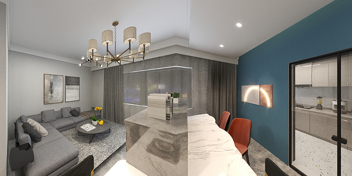 A装修刘磊-立达俊园1好户型-装修设计方案