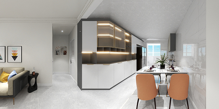 小龙96设计师-龙庆13-2-302-装修设计方案