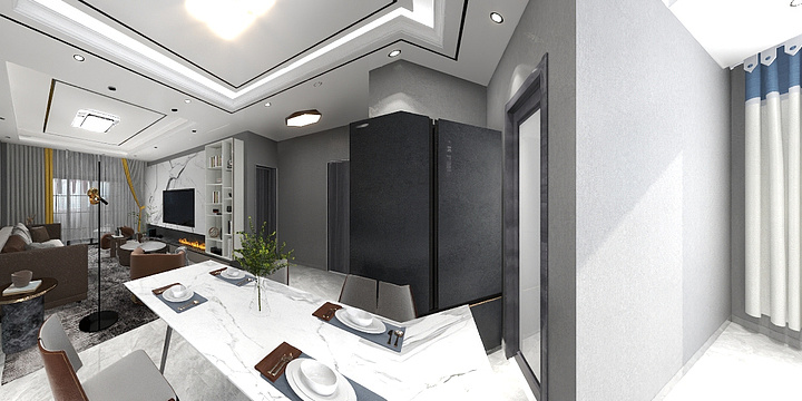 黄自强DNTq-保利东湾-装修设计方案