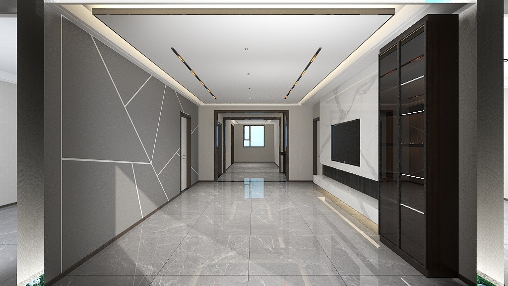 巨鑫达装饰设计-中央公园13329王伟现代-装修设计方案