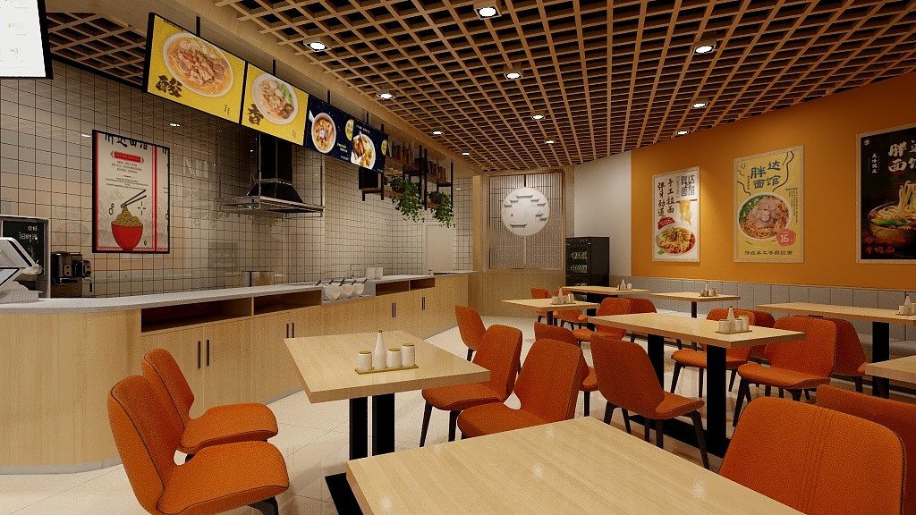 知百设计L-炉桥手擀面-装修设计方案