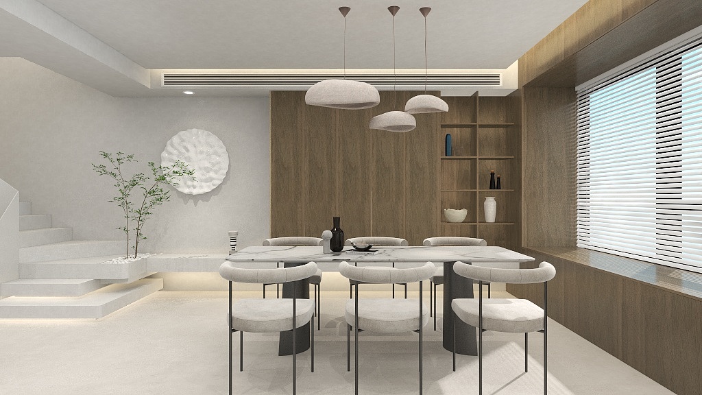 丽维家ezd-侘寂起居室-国产板道格拉斯-装修设计方案