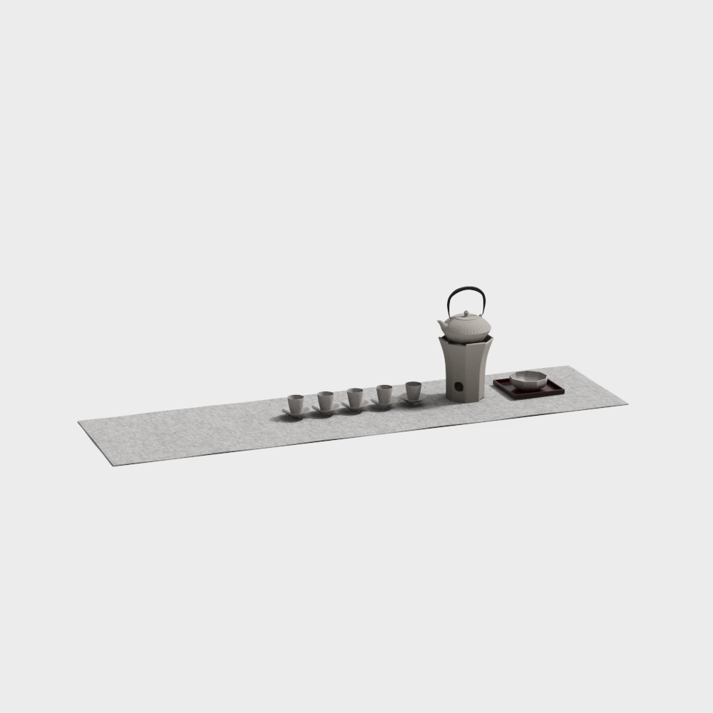 茶具套 桌旗