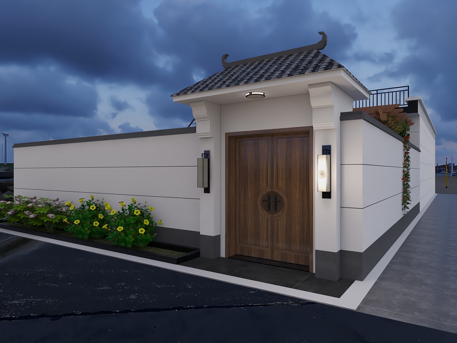 133****6664FHWc-农村自建房院子-装修设计方案