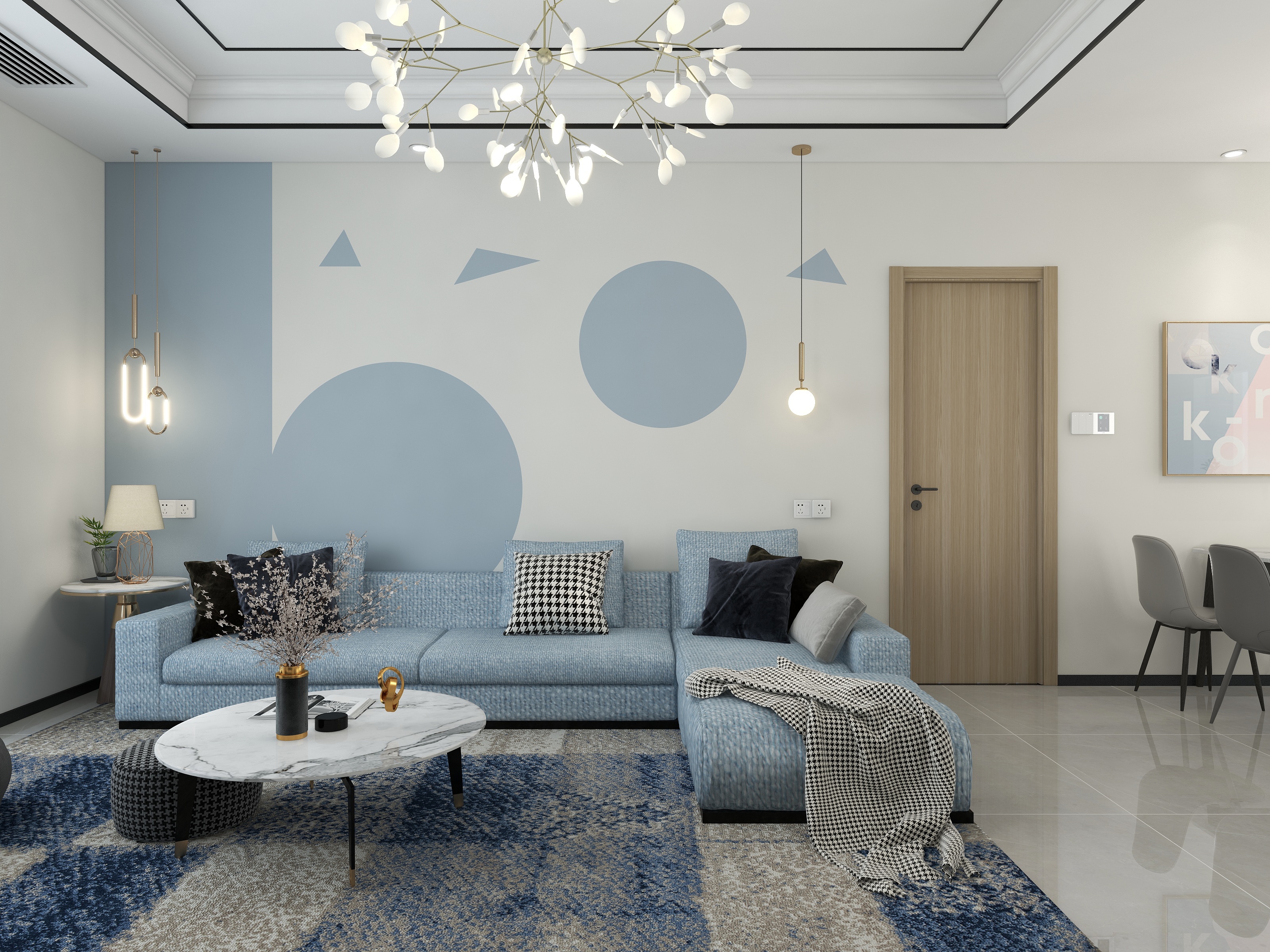 董Designer-北欧三居-装修设计方案