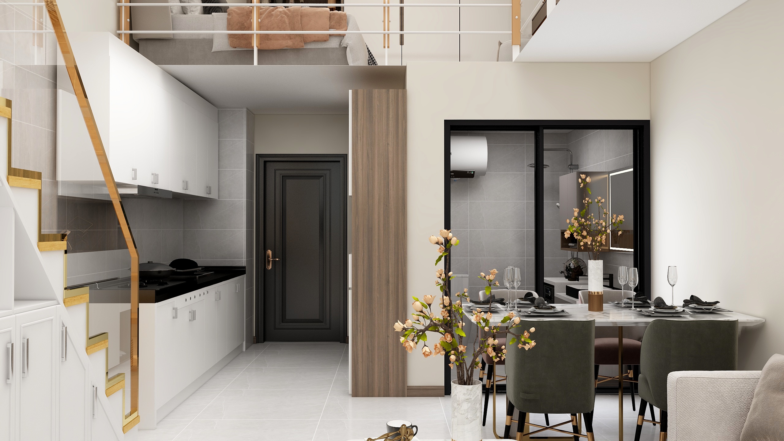 设计师蒲欢-双创B3520-B3519-装修设计方案