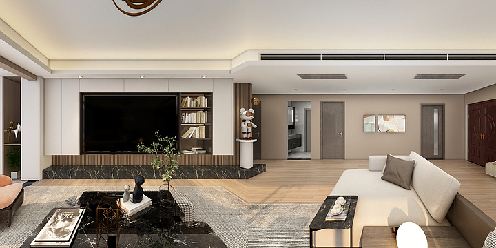 鹤I-中御公馆-装修设计方案