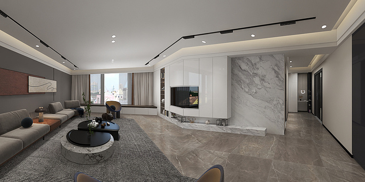 黄华莲-心悦城现代.dwg-装修设计方案