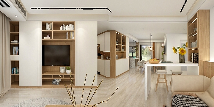 从心从此-汇洋中央公园梁姐.dwg-装修设计方案