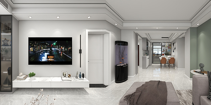 家装设计师阿波-现代城11-1-201-装修设计方案