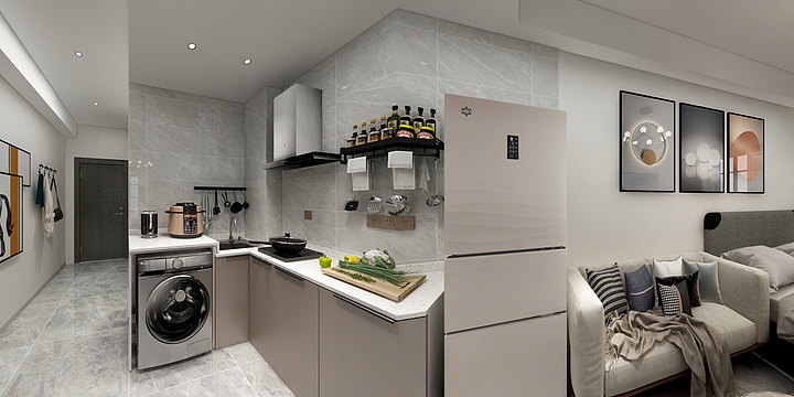 纵深空间设计-大陆朝里-装修设计方案