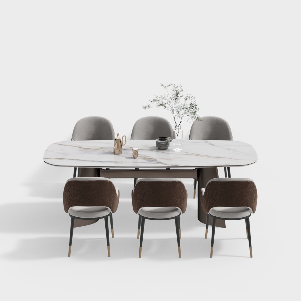 baxter现代餐桌椅