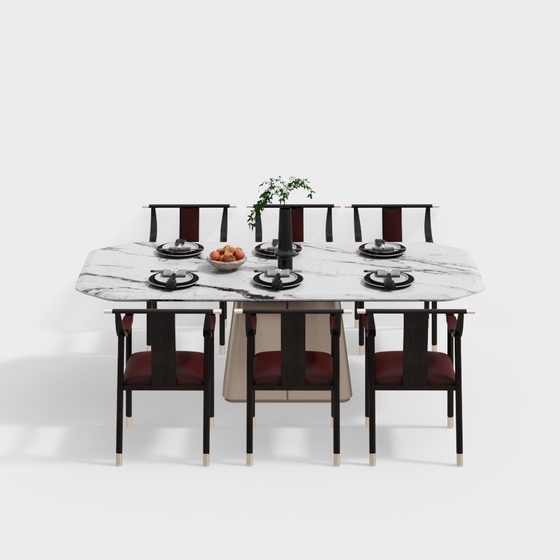 Luxury Dining Sets,black