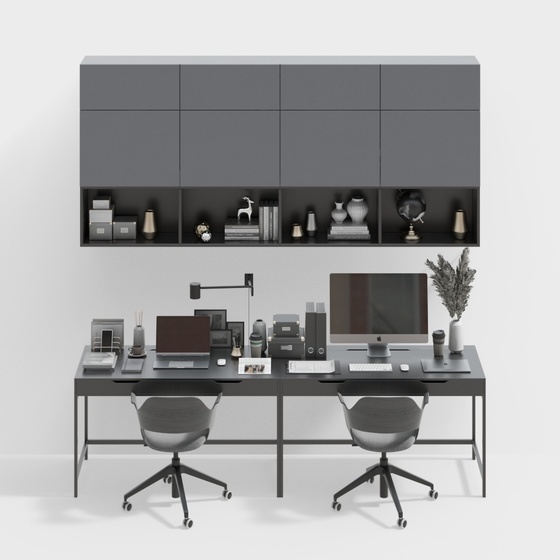Modern Desk Sets,Desk & Chair Sets,gray